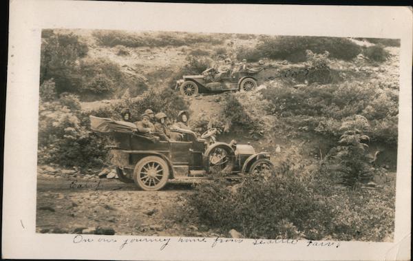 On Our Journey Home From Seattle Fair, Oregon/California Border Washington