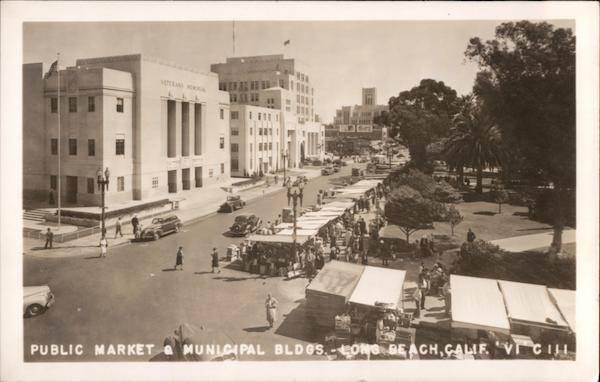 Public Market & Municipal Building Long Beach California