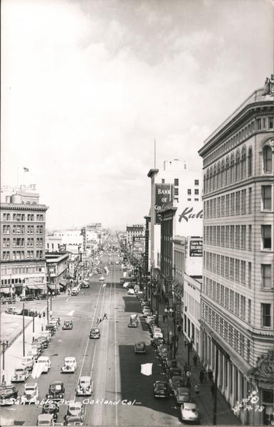 San Pablo Avenue Oakland California Pictorial