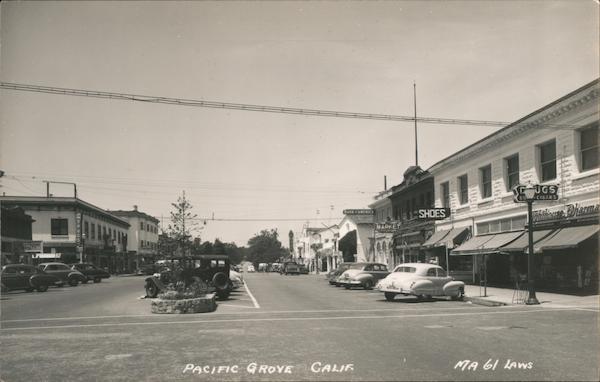 Street Scene Pacific Grove California