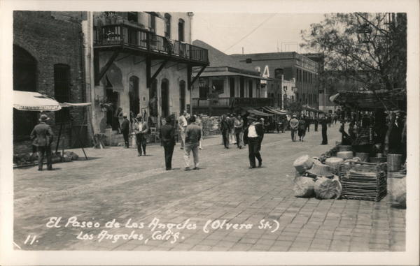 El Paseo de Los Angeles (Olvera Street) California