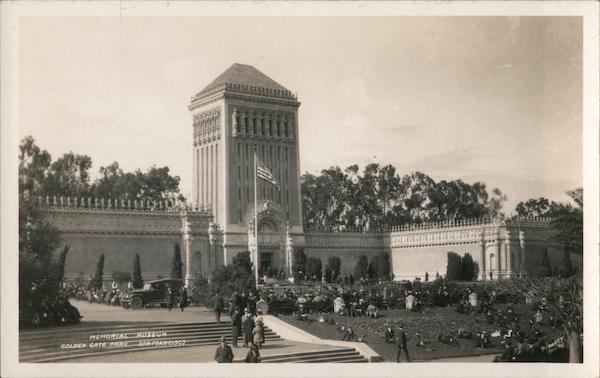 Memorial Museum, Golden Gate Park San Francisco California