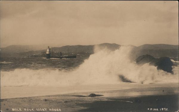 Mile Rock Light House San Francisco California