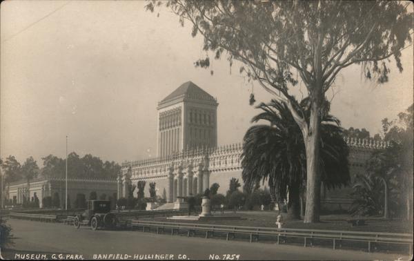 Museum, G.G. Park, Banfield-Hollinger Co. San Francisco California