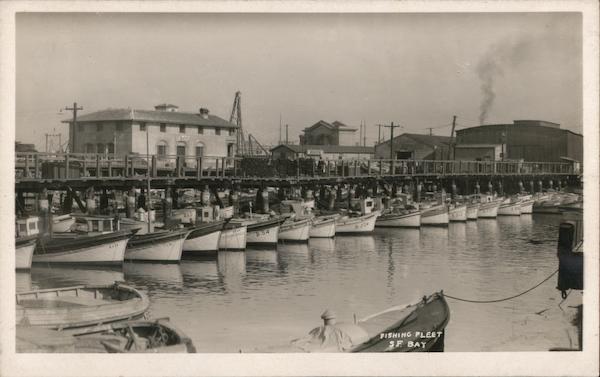 Fishing Fleet San Francisco California