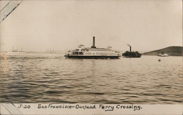 San Francisco - Oakland Ferry Crossing California