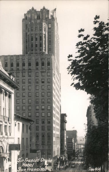 Sir Francis Drake Hotel San Francisco California