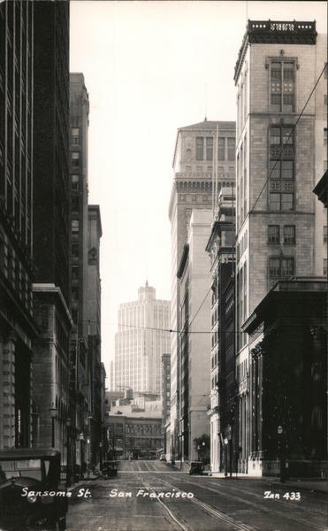 Sansome Street San Francisco California