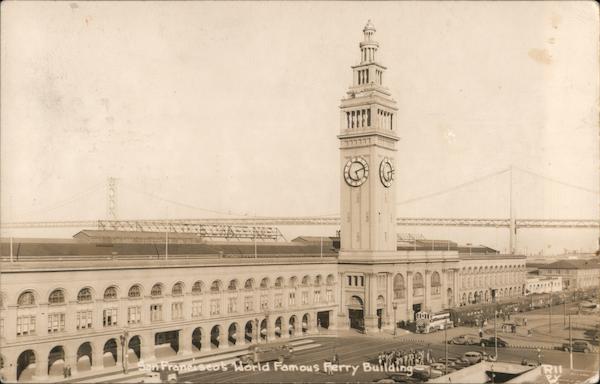 World Famous Ferry Building San Francisco California
