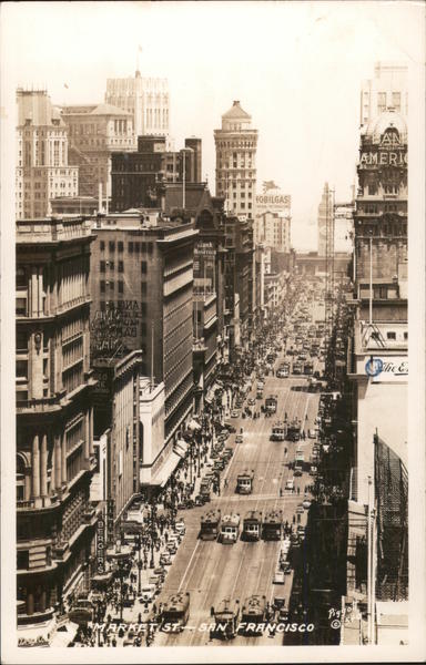 Market St. San Francisco California Piggott
