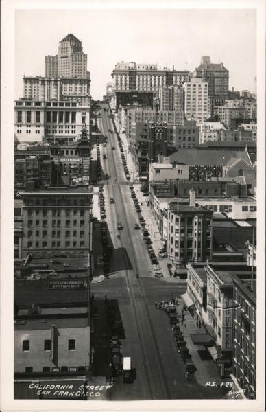 California Street San Francisco Piggott
