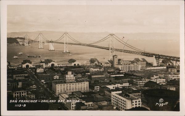 Oakland Bay Bridge San Francisco California Piggott