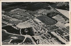 Aerial View Santa Anita Race Track Arcadia, CA Postcard Postcard Postcard