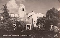 International House, University of California Postcard