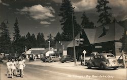 Big Bear Lake Village Postcard