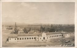 Claremont School, Oil Wells Coalinga, CA Postcard Postcard Postcard