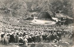 Hollywood Bowl Seating 20,000 California Postcard Postcard Postcard