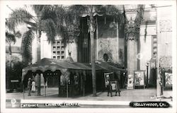 Entrance Chinese Theatre Hollywood, CA Postcard Postcard Postcard