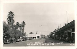 Main Street Looking West Holtville, CA Postcard Postcard Postcard
