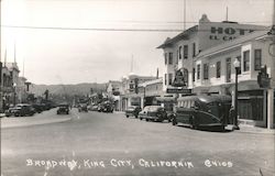 Broadway King City, CA Postcard Postcard Postcard