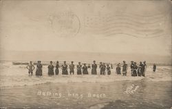 Bathing Postcard