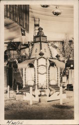 Fruit Display Colton Chamber of Commerce Los Angeles County Fair 1926 Postcard