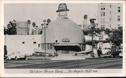 Wilshire Brown Derby Postcard