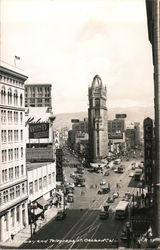 Broadway and Telegraph Street Postcard