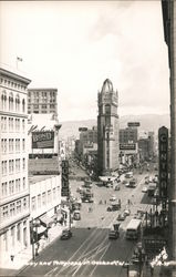 Broadway and Telegraph Postcard