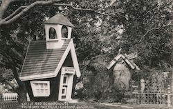 Little Red Schoolhouse - Children's Fairyland Postcard