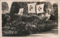 Prize Winner, Tournament of Roses Parade 1926 Postcard
