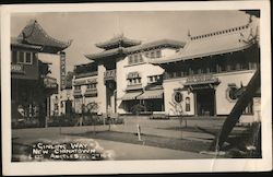 Ginling Way, New Chinatown Los Angeles, CA Postcard Postcard Postcard