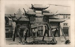 Gate of Maternal Virtue, Chinatown Postcard