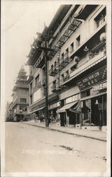 Street in Chinatown Postcard