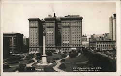 St. Francis Hotel San Francisco, CA Postcard Postcard Postcard