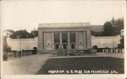 Aquarium, G.G. Park Postcard