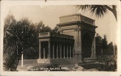 Music Stand, Golden Park Postcard
