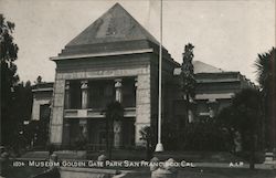 Museum Golden Gate Park Postcard