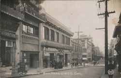 Street Scene, Chinatown Postcard