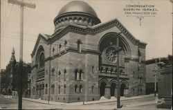 Congregation Sherith Israel Postcard