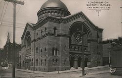 Congregation Sherith Israel Postcard