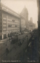 Palace Hotel, Market St. Postcard