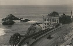 Seal Rocks and Cliff House Postcard
