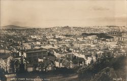 East from Buena Vista Park Postcard