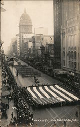 Market St. Parade Postcard