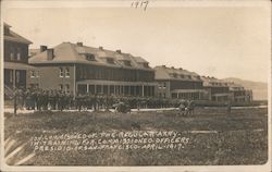 Non-Commissioned of the Regular Army in Training For Commissioned Officers Postcard