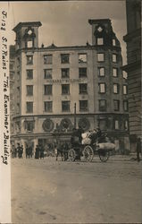 S.F. Ruins - "The Examiner" Building Postcard