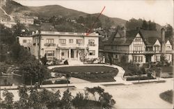 Italian Villa Style Home for Sale Postcard