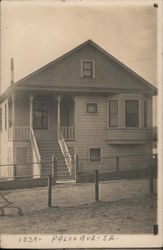 House at 1039 Palou Avenue, Bayview, Hunters Point Postcard