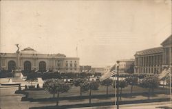 City Hall, Plaza, Auditorium Postcard